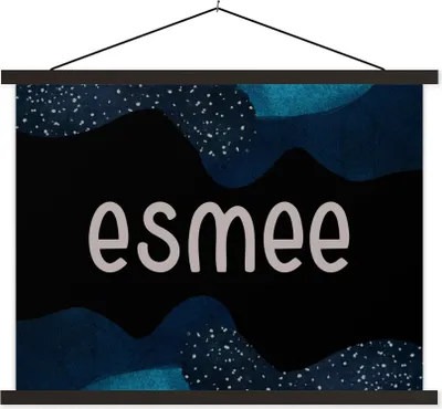 Produktbild von MuchoWow® Textilposter Esmee - Pastell - Mädchen 150x113 cm mit schwarzem Rahmen - Wohnzimmer