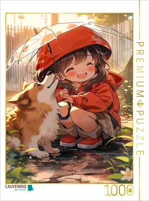 Produktbild von CALVENDO Puzzle Manga Kinder | 1000 Teile Lege-Größe 64x48cm Foto-Puzzle für glückliche Stunden