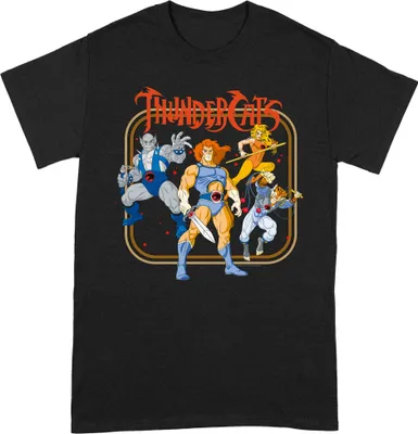 Obrázek produktu pro Thundercats - Tričko pro muže/dámy Uni BI289 (S) (černá/oranžová/modrá)