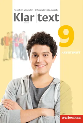 Produktbild von Klartext 9. Arbeitsheft. Differenzierende Ausgabe. Nordrhein-Westfalen