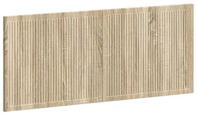 Image de vidaXL Tête de lit murale en bois imitation chêne Sonoma