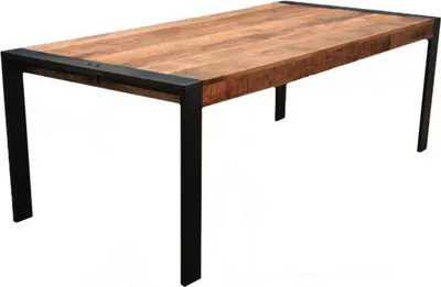 Produktbild von Esstische – Rechteckig – 6 bis 8 Personen – Massives Mangoholz – 220x100x79cm – Eettafel