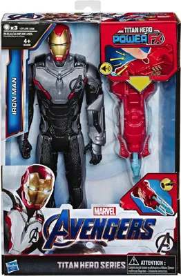 Produktbild von Hasbro Marvel Avengers Titan Hero PowerFX Spielfigur Iron Man