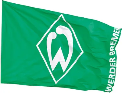 Produktbild von Werder Bremen Hissfahne groß 2 x 3 m 0