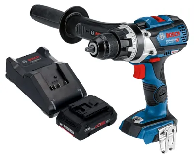 Zdjęcie produktu dla Bosch GSR 18V-110 C akumulatorowa wiertarko-wkrętarka 18V 110Nm bezszczotkowa Solo ( 06019G0108 ) - bez akumulatora, bez ładowarki
