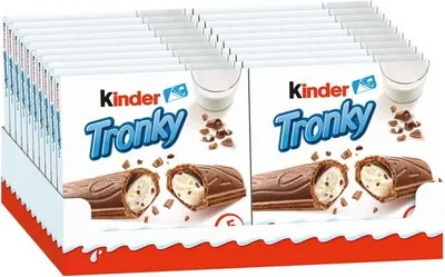 Obrázek produktu pro Ferrero Kinder Tronky (5 tyčinek, 90g balení)