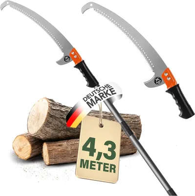 Produktbild von Teleskop Baumsäge, 4.3 m, verstellbarer Griff, für Garten
