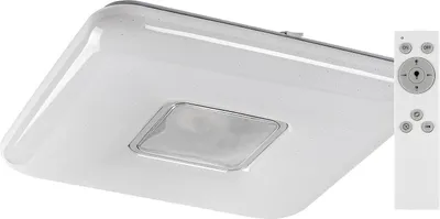 Immagine prodotto di Rabalux 4634 Lampada da soffitto Tayla, 72 W, 6800 lm, bianco-argento, dimmerabile, 44 cm