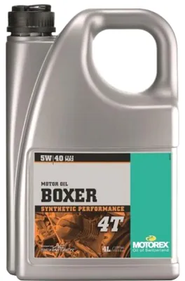 Produktbild von MOTOREX BOXER 4T 5W/40 MOTORÖL JASO MA 2 4L Kanister