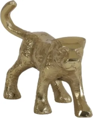 Produktbild von Lightmakers B.V. PANTHER Ornament gold 20,5 x 5,5 x 13 cm