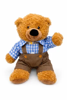 Produktbild von Bayerischer Teddybär 22 cm Kuscheltier Plüschtier Stofftier mit Tracht  Souvenir Geschenk für Kinder