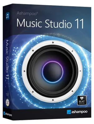 Produktbild von Ashampoo Music Studio 11 - Audio Recorder und Editor, professionelles Tonstudio für deine Musik für Windows 11, 10