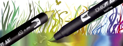 Produktbild von Tombow Doppelfasermaler "DUAL BRUSH PEN ABT", 10er Galaxy