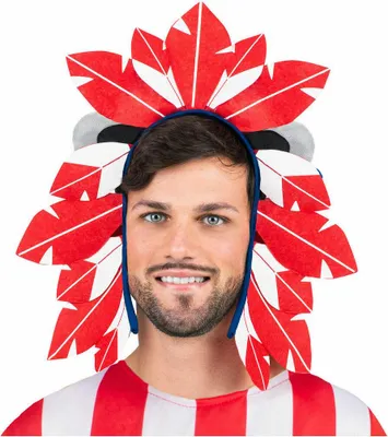 Image de Mon Autre Moi Rouge Atletico de Madrid Headpiece Adult Costume