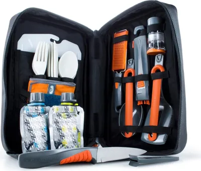 Produktbild von GSI Outdoors Küchen-Helfer-Set "Destination", 24-teilig Set, 799 g, set, 90104