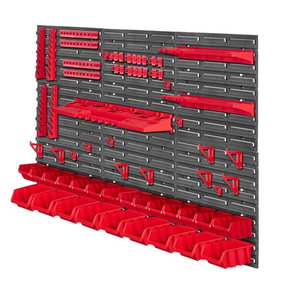 Zdjęcie produktu dla KADAX Tablica Narzędziowa Ścianka 117x78cm 66El Warsztat Garaż Kuwety