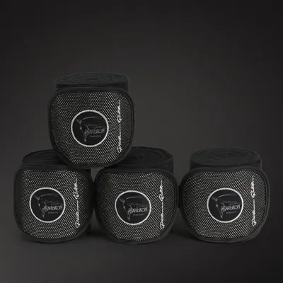 Produktbild von Eskadron Platinum Fleecebandagen schwarz Pony