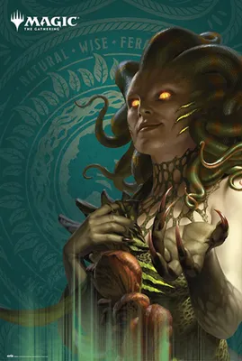 Produktbild von Magic the Gathering - Vraska - Spiel Poster - Größe 61x91,5 cm