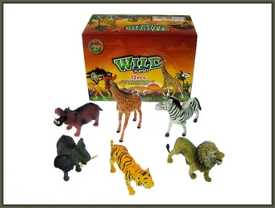 Produktbild von Wilde Tiere 20 cm 6 Modelle P12