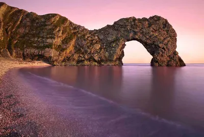 Produktbild von Durdle Door Poster Magic Morning