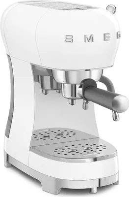 Obrázok produktu pre Smeg ECF02WHEU, Espresso kávovar, 1,1 L, Mletá káva, 1350 W, Biela