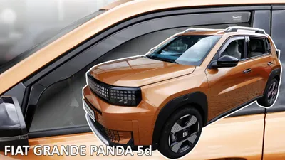 Produktbild von J&J AUTOMOTIVE | Windabweiser Passend Für 600/600E 5D ab 2023 LSE 2-tlg, Heko Regenabweiser, Schwarz, Getönt, Aerodynamisch, Einfache Montage, Befeistigung mit Clips