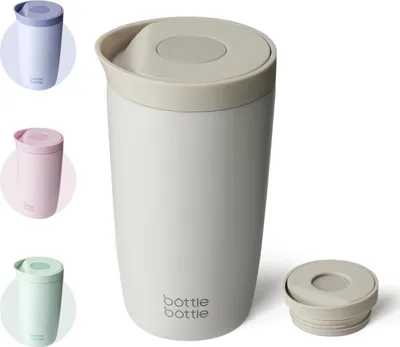 Immagine prodotto di Tazza termica da 350 ml a prova di perdite Chiusura facile Quick-Press Grigio