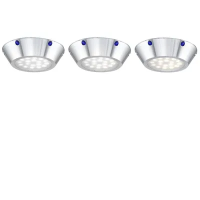 Produktbild von Globo Einbaustrahler 3 Strahler LED Strahler Deckenlampe 12317-3