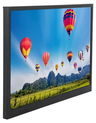 Image de Écran portable 17 pouces, 1440 x 900, angle de vision de 178 degrés, prêt à l'emploi, pour PC, téléphone, PS3 et RPi