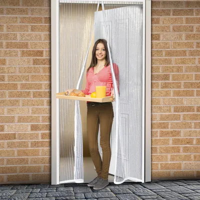 Image de Porte-manteau insectes 100 x 210 cm - blanc