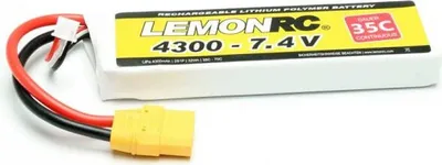 Produktbild von LiPo Akku LEMONRC 4300 - 7.4V (35C)
