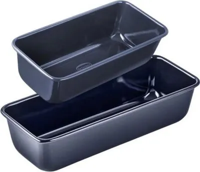 Produktbild von Kuchenform Set, Dr. Oetker Back Liebe, 2 Stück, 25 cm und 30 cm, Antihaftbeschichtung, Premium Emaille Stahl, Hitzebeständig bis 400°C, PFAS-frei