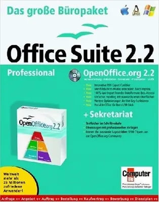 Produktbild von Open Office Professional Suite 2.2 Karton Box