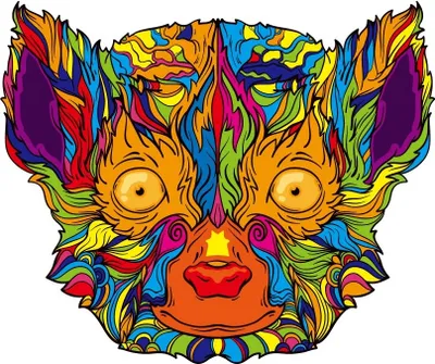 Produktbild von Holzpuzzle Lemur/M - Kreativität und Entspannung KP21961