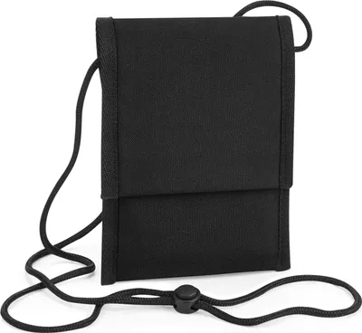 Produktbild von Bagbase - Herren/Damen Uni Umhängetasche, recycelt RW8064 (Einheitsgröße) (Schwarz)