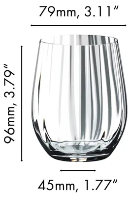 Image de Riedel OPTISCHE "O" WHISKY 2 pièces 51500005
