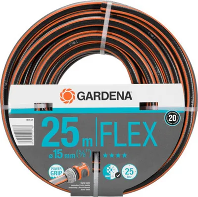 Obrázek produktu pro Gardena 18045-26, 25 m, Černá, Oranžová, 25 bar, 1,5 cm