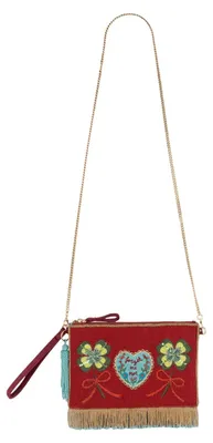 Produktbild von Oilily Umhängetasche Forget Me Not Shoulder Bag Sun-Dried Tomato dunkelrot