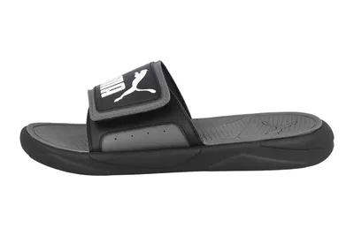 Produktbild von Puma Badepantolette 'Royalcat Comfort' puma black/castlerock/pw, Uni EU:48.5 EU