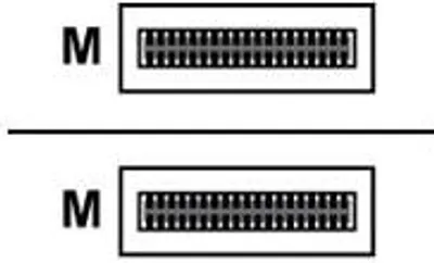 Zdjęcie produktu dla BlueOptics OS6860-CBL-40, 0,5 m, QSFP, QSFP, Męska/Męska