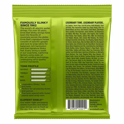 Obrázek produktu pro Ernie Ball 3221 Regular Slinky 10-46 - 3 Sady Strun Pro Elektrickou Kytaru