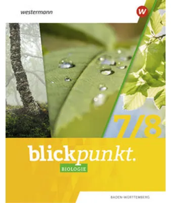 Immagine prodotto di Blickpunkt Biologie 7 / 8. Schulbuch. Für Baden-Württemberg