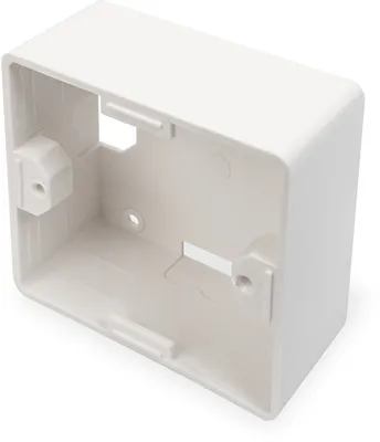 Produktbild von DIGITUS Aufputzrahmen für Keystone Module reinweiß RAL9010