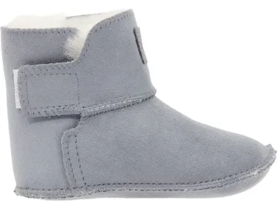 Produktbild von Vanuba - Kinder Hausschuhe Kiko Moderne Pantoffeln Natur Wolle K001 Beige-Weiß, Größe 20 EU