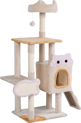 Immagine prodotto di Aga Tiragraffi per gatti 42x48,5x123 cm Beige