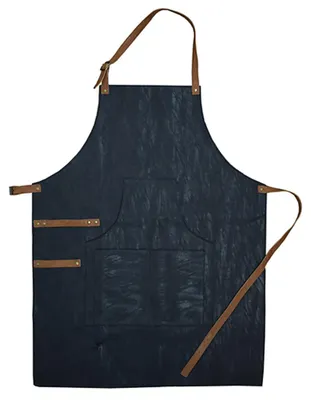 Immagine prodotto di L-Merch - Grembiule tinta unita,PoliuretanoLT4948 (taglia unica) (grigio scuro/marrone)