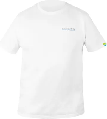 Produktbild von Koszulka Wędkarska Z Nadrukiem Biała Preston White T-Shirt r. M