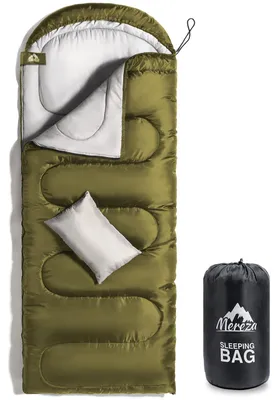 Produktbild von XXL Schlafsack für 2 Personen mit Kissen