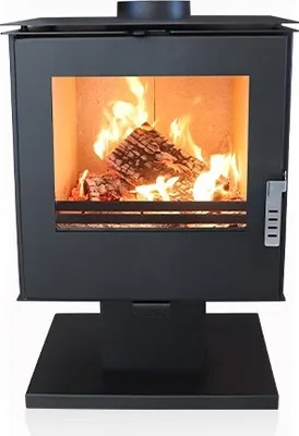 Produktbild von Kaminofen modern model Rheia P, Energieeffizienz A 80.20%, 5 kW, 510 x 420 x 786 mm