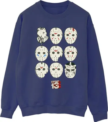 Produktbild von Friday The 13th - Sweatshirt für Damen BI17581 (M) (Marineblau)